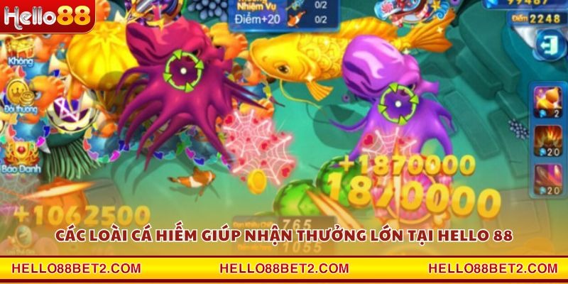 Bắn cá Mập Vàng Hello88 - Thế giới đại dương đầy phần thưởng - FIVEX.LIVE