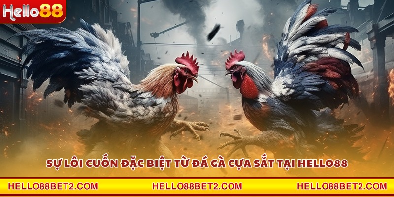 Đá gà cựa sắt Hello88 - Cuộc chiến nảy lửa của những chiến kê - FIVEX.LIVE