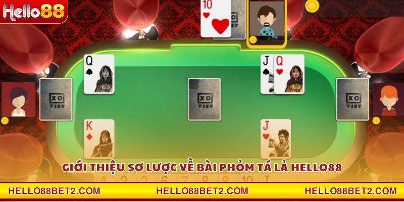 Phỏm Tá Lả Hello88 - Trải nghiệm game bài đậm chất Việt - Hello88 - FIVEX.LIVE