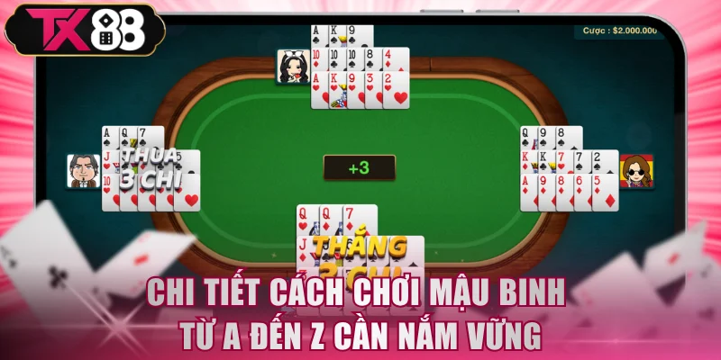 Cách Chơi Mậu Binh Chuẩn Tối Ưu Lợi Nhuận Tốt Tại TX88 - FIVEX.LIVE