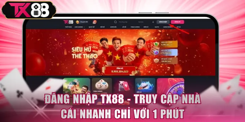 Đăng Nhập TX88 - Truy Cập Nhà Cái Nhanh Chỉ Với 1 Phút - FIVEX.LIVE
