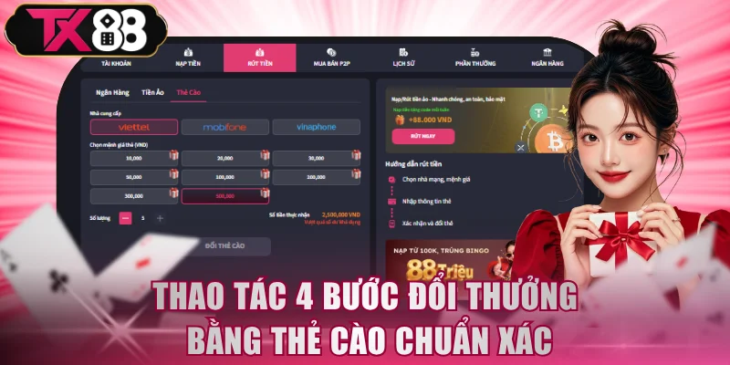 Hướng Dẫn Rút Tiền TX88 Nhanh Chóng Qua 3 Cổng Thanh Toán - FIVEX.LIVE