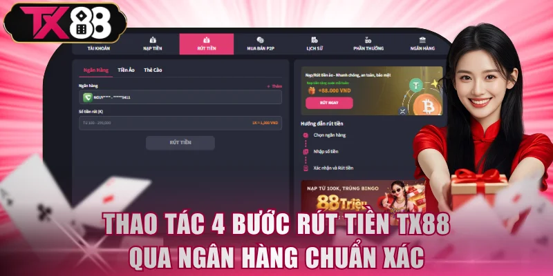 Hướng Dẫn Rút Tiền TX88 Nhanh Chóng Qua 3 Cổng Thanh Toán - FIVEX.LIVE