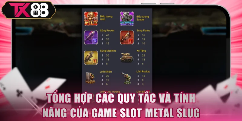 Metal Slug TX88 - Game Huyền Thoại Bắn Súng Cực Hot - FIVEX.LIVE