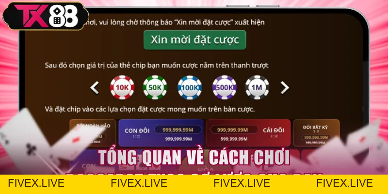 Gợi Ý 3 Cách Chơi Baccarat TX88 Giúp Bạn Thắng Tới 99% - FIVEX.LIVE