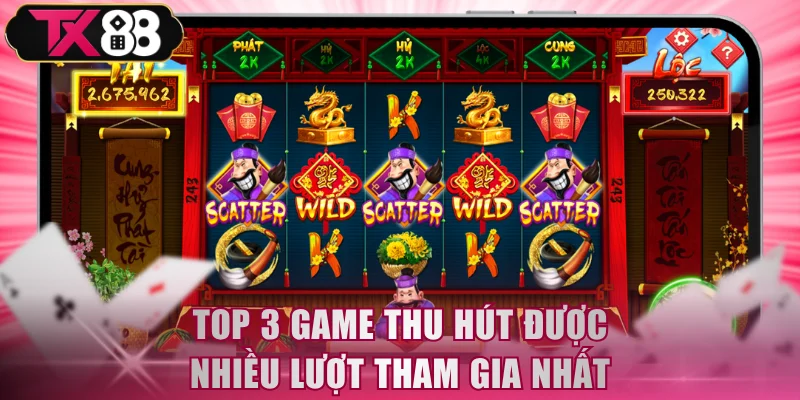 Giới Thiệu Sảnh Nổ Hũ TX88 - Sân Chơi Slots Đẳng Cấp - FIVEX.LIVE